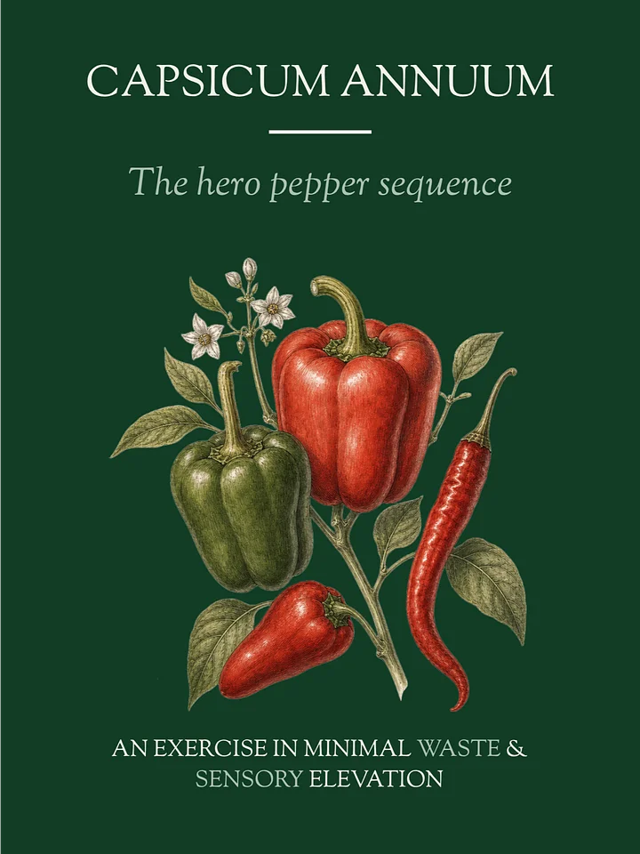 Tonic Kitchen Digital Zine: Issue 01, The Pepper (digital download) product image (1)