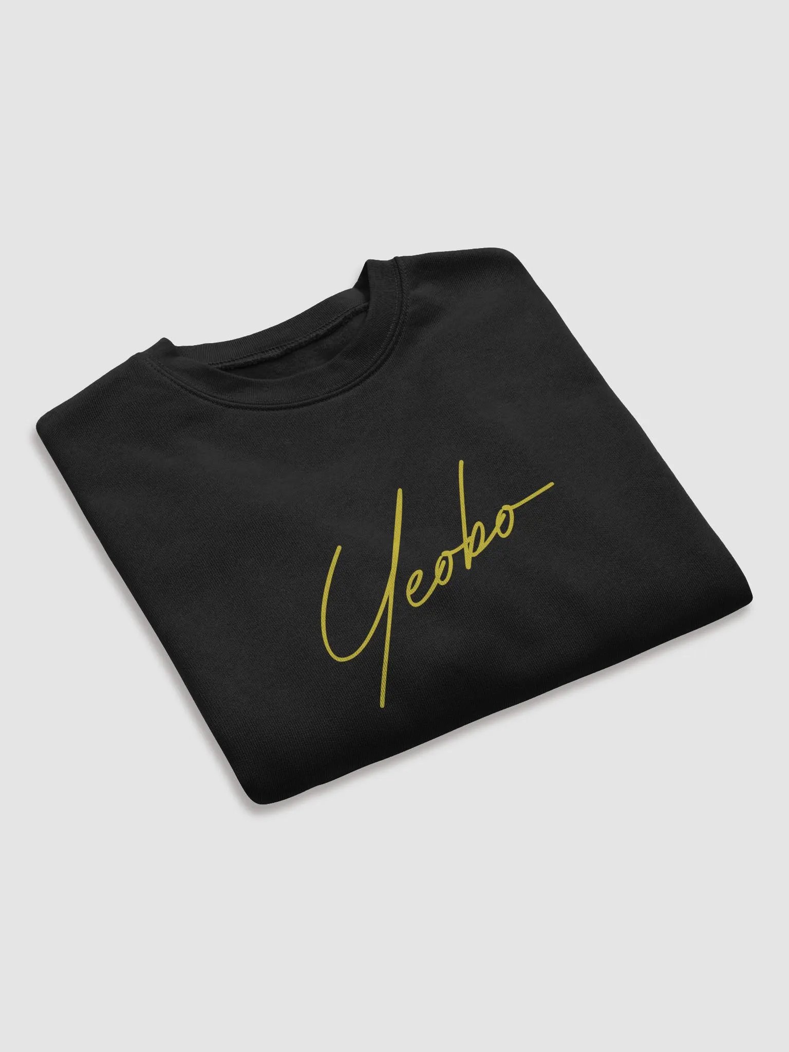 Signature Black Yeobo Long Sleeve Crop product image (3)