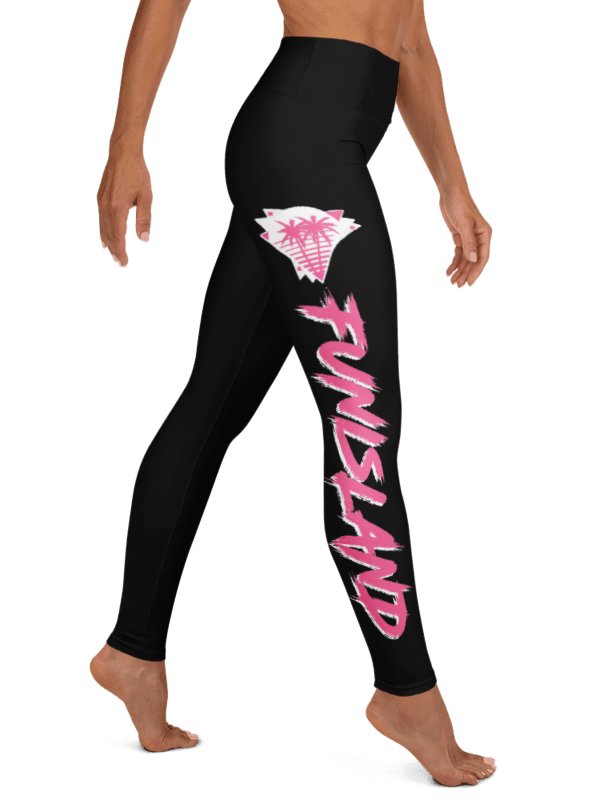 Leggings Loud Pink Black product image (1)