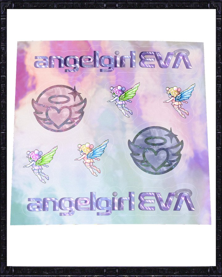 angelgirl EVA Sticker Sheet product image (1)
