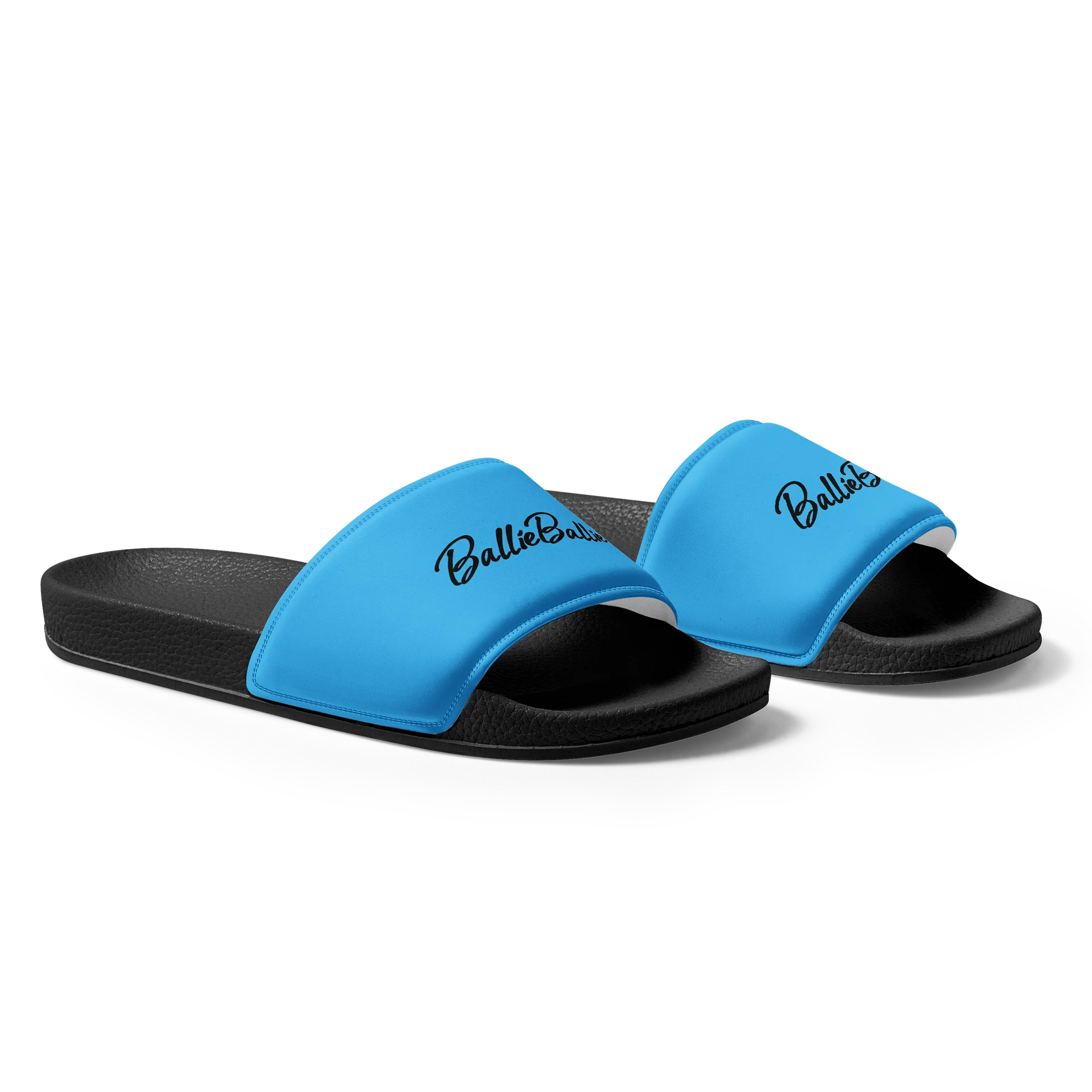 Herenslipper Deep Sky Blue product image (1)