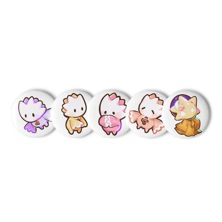 Starburst Pin Button Set product image (1)