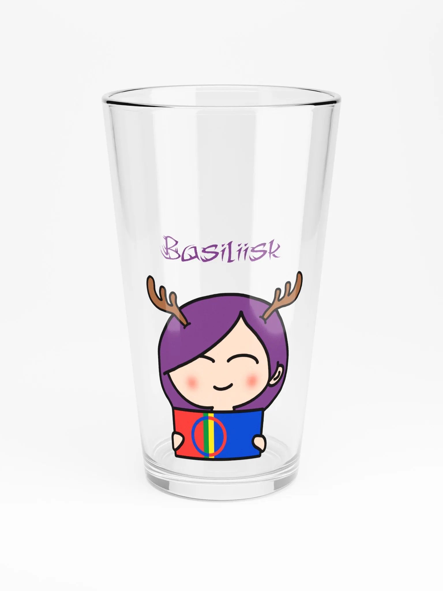 Basiliisk Sami flag glass product image (3)