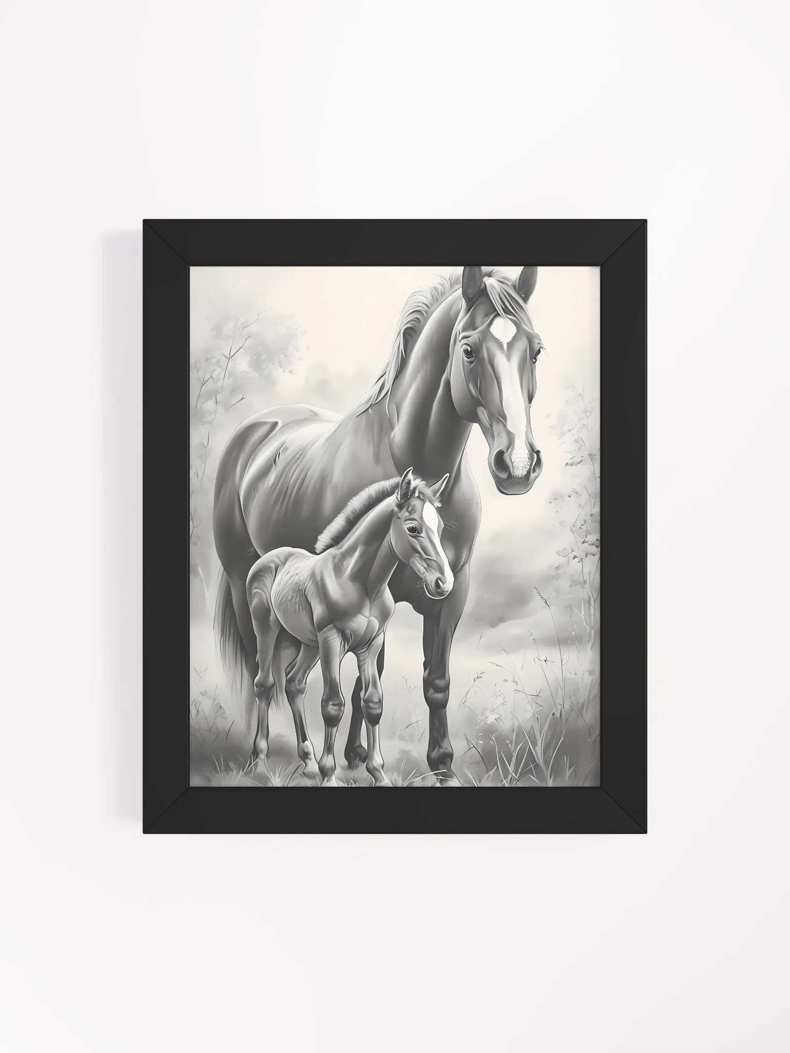 Majestic Mare & Foal Framed Poster product image (5)