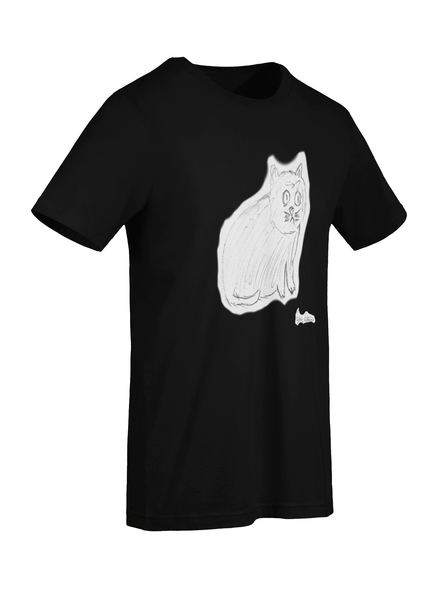 Sketch CPTSD Cat Tee by Lucky! product image (7)