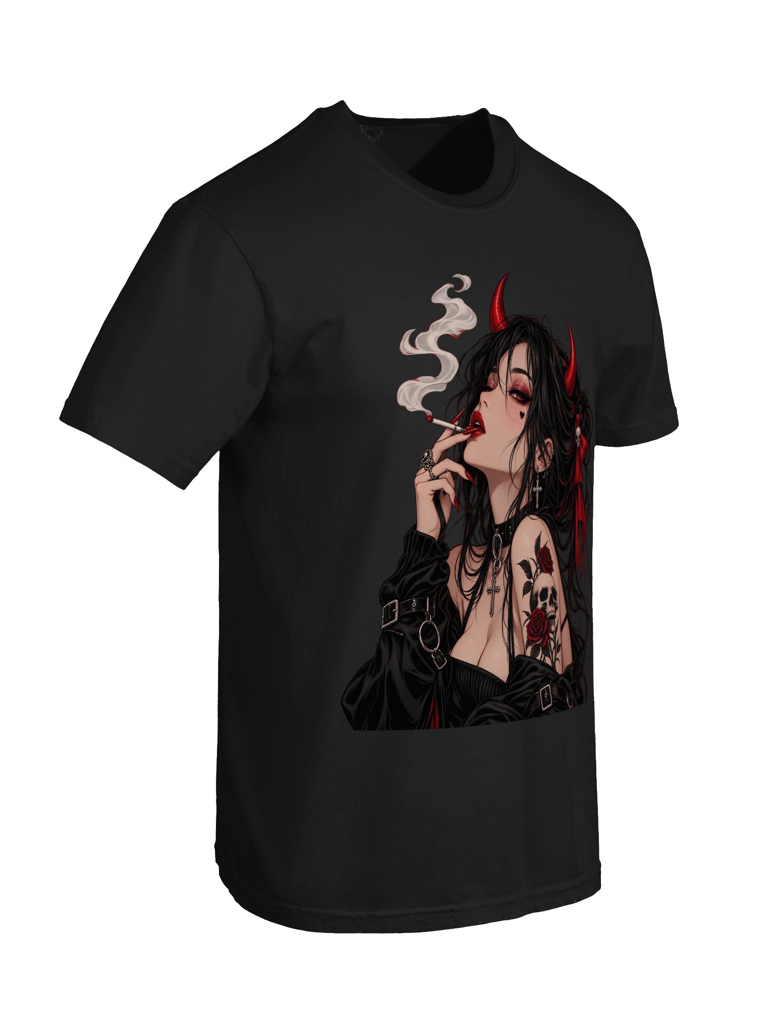 Devil’s Darling — Gothic Demon Girl T-Shirt product image (71)