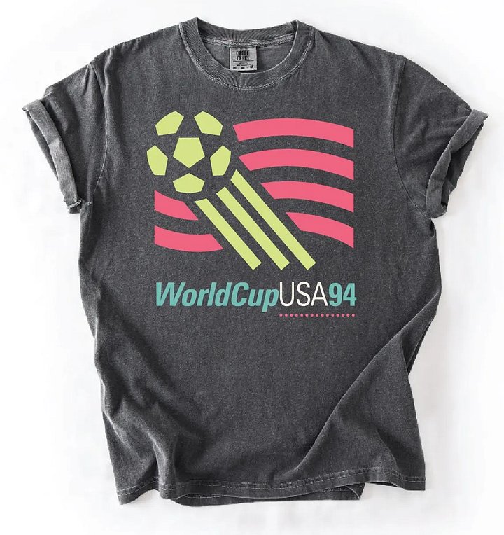 Vintage USA 94 World Cup Retro T-Shirt – 2026 Soccer Nostalgia Tee product image (1)