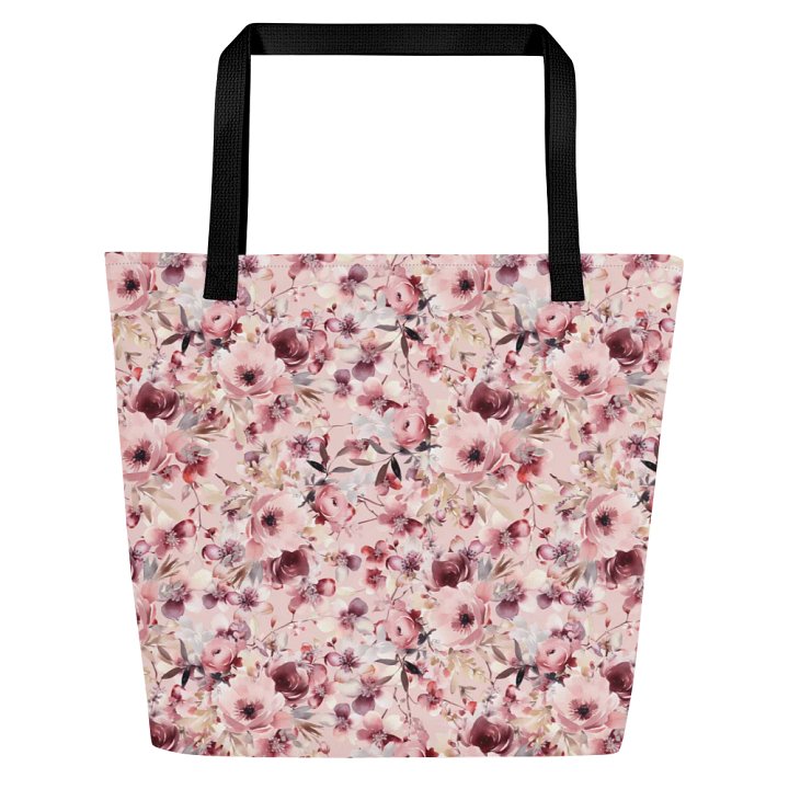Pink Roses Garden Bag product image (1)