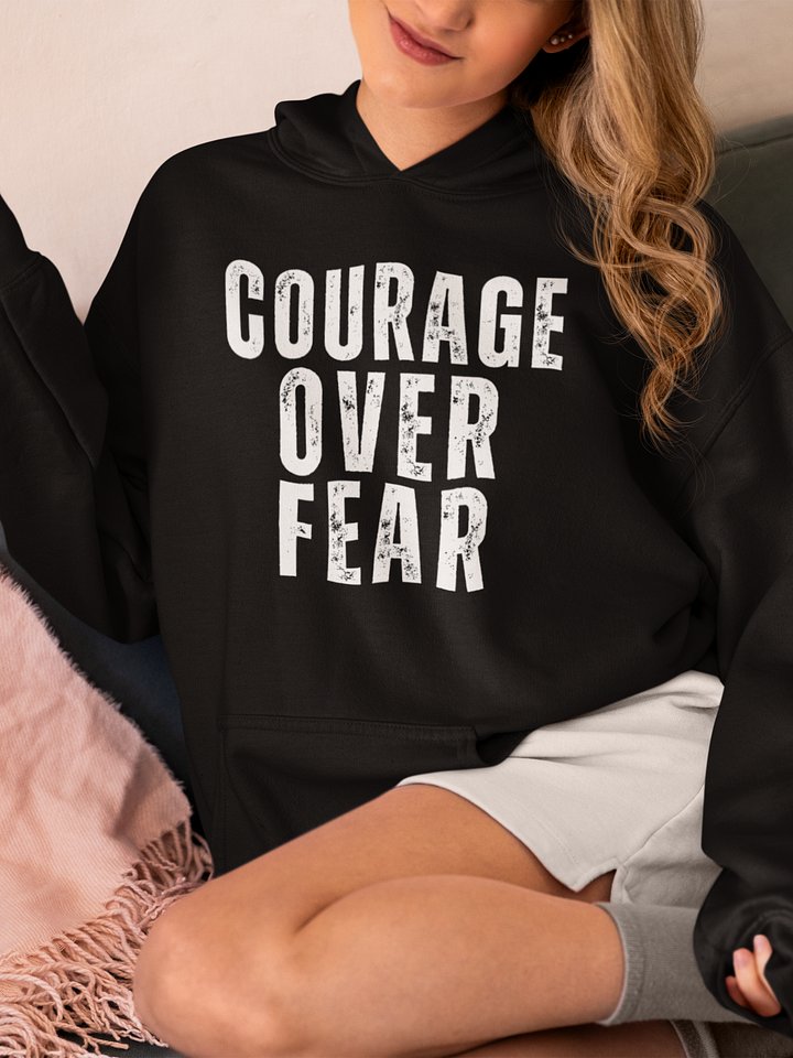 Courage Over Fear Classic Hoodie product image (15)