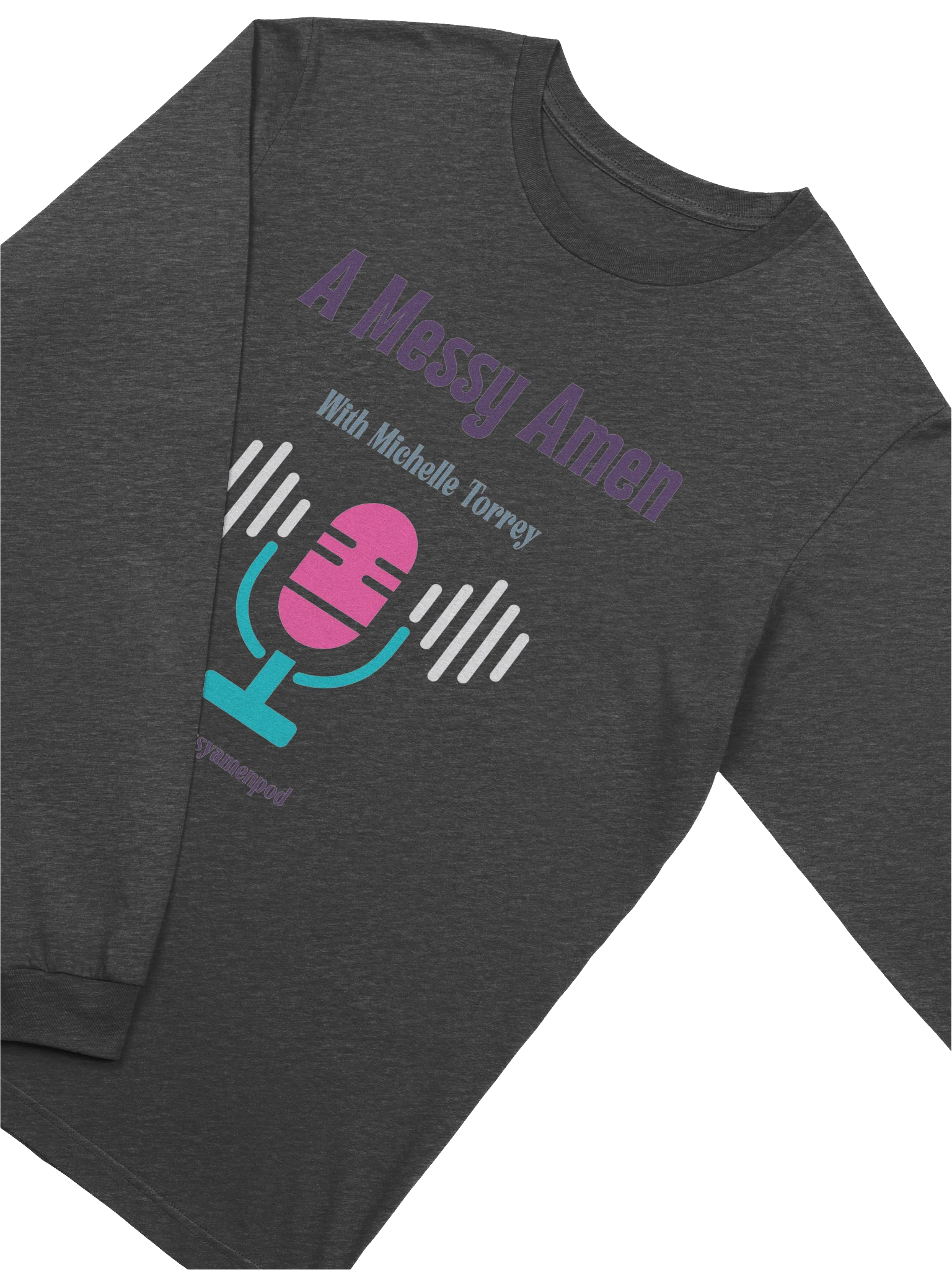 A Messy Amen Long Sleeve Tee Bella + Canvas product image (3)