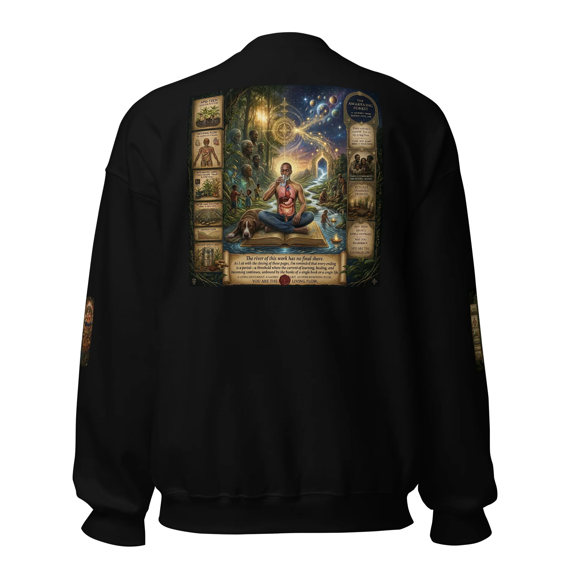 You Are the Living Flow Sweatshirt product image (2)