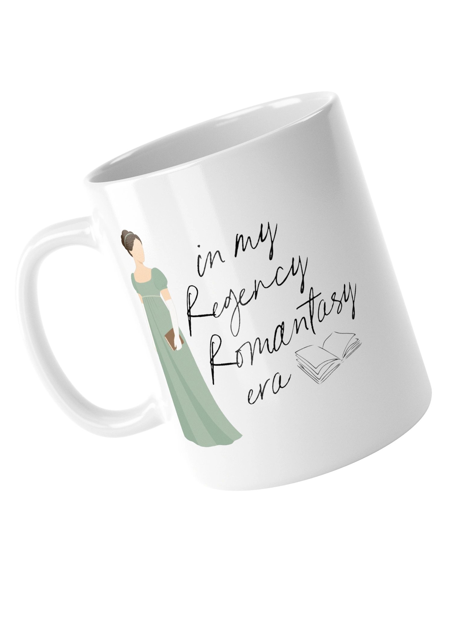 Regency Romantasy Era Mug | GREEN product image (5)