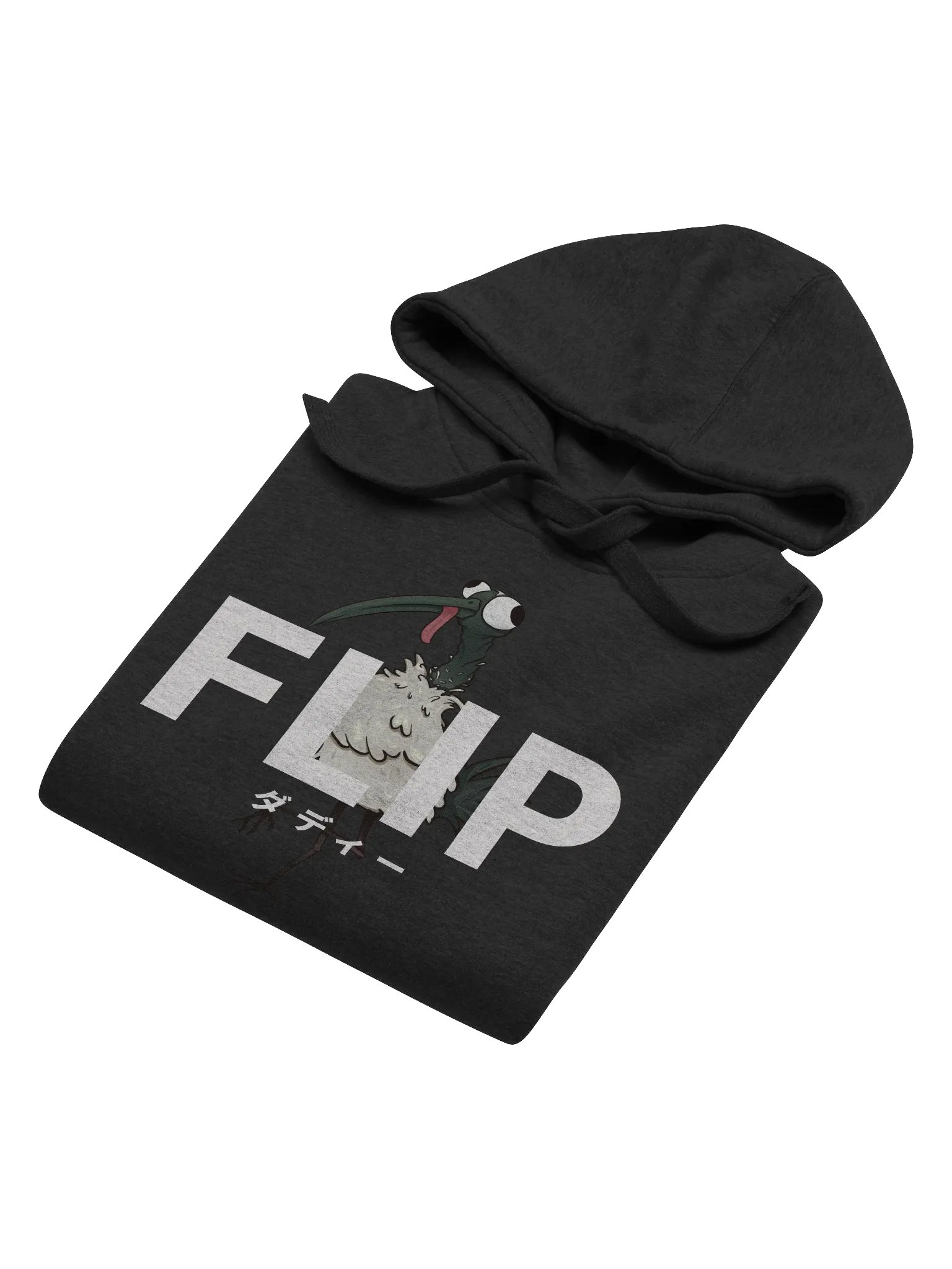 Flip & Bin Chicken Hoodie (White Text) product image (44)