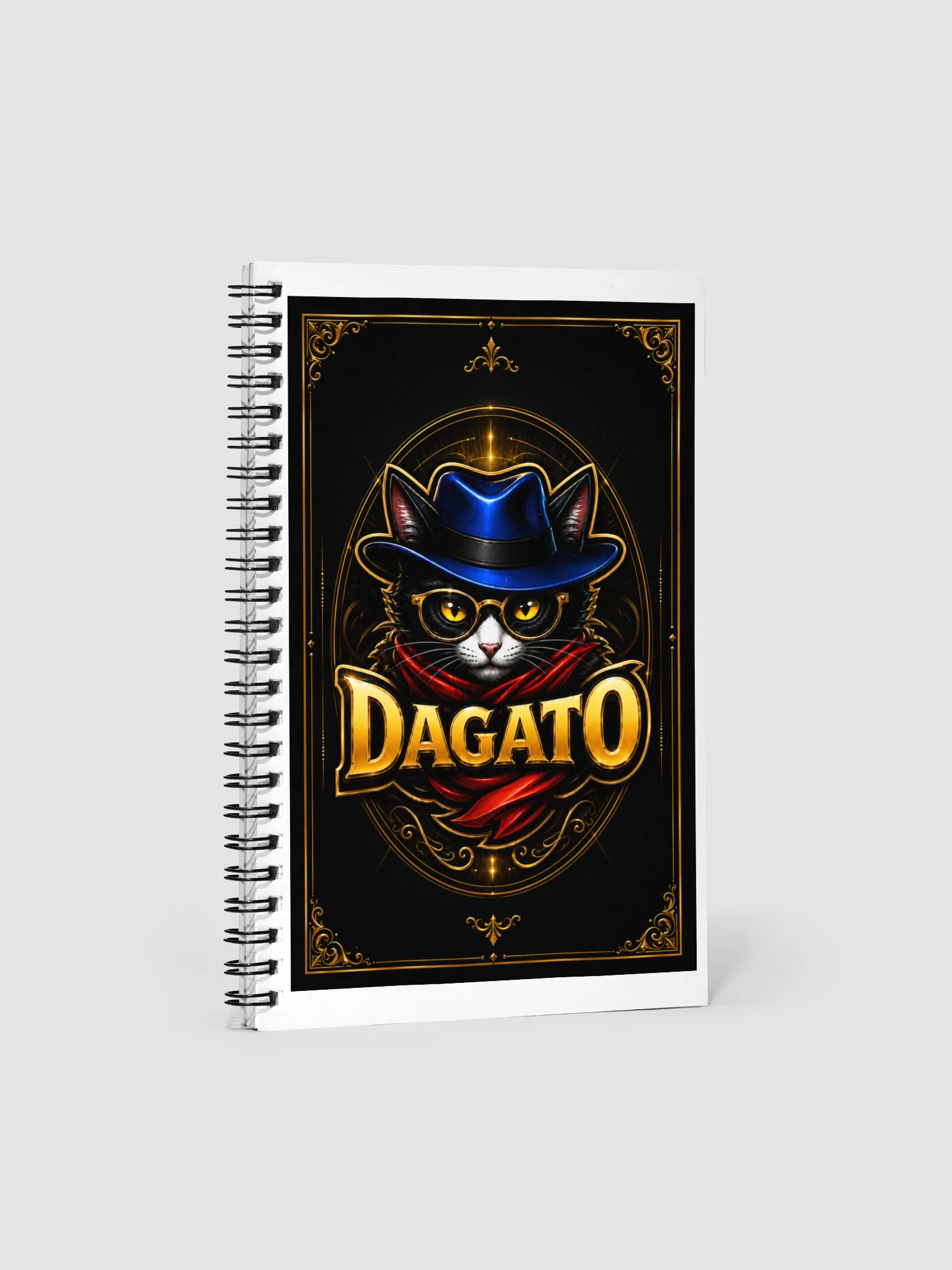 The daGATO Signature Spiral Notebook product image (1)