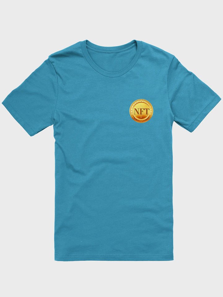NFT Gold Crypto Coin Circuit T-Shirt product image (3)