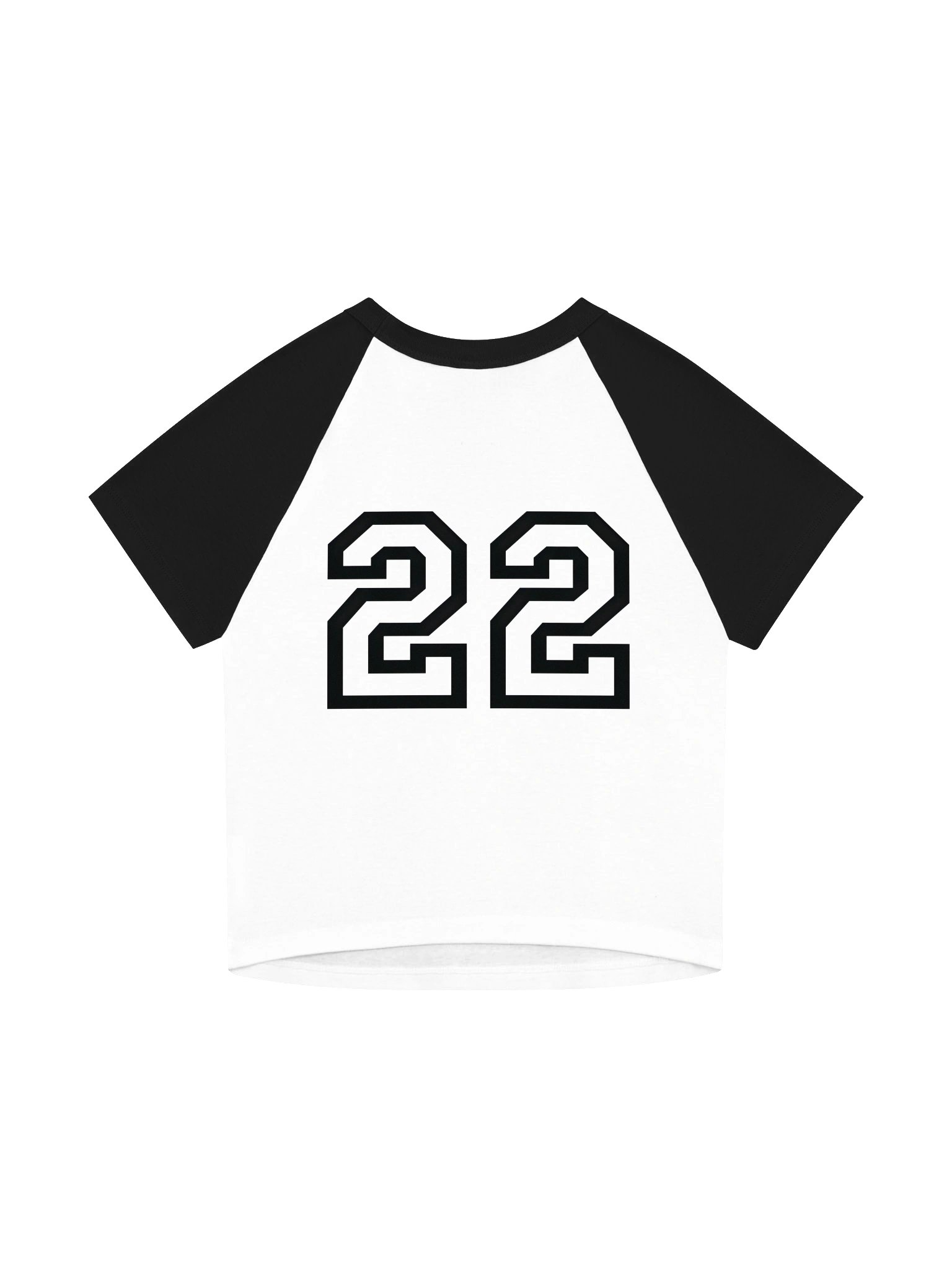 Bold Black Beautiful Varsity Baby Tee product image (6)