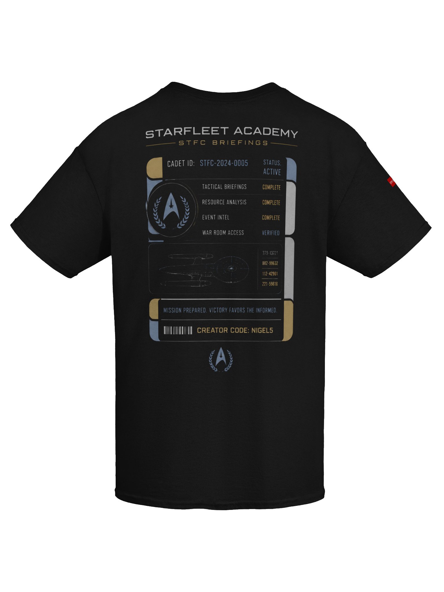 STFC Briefings Starfleet Collection T-Shirt product image (9)