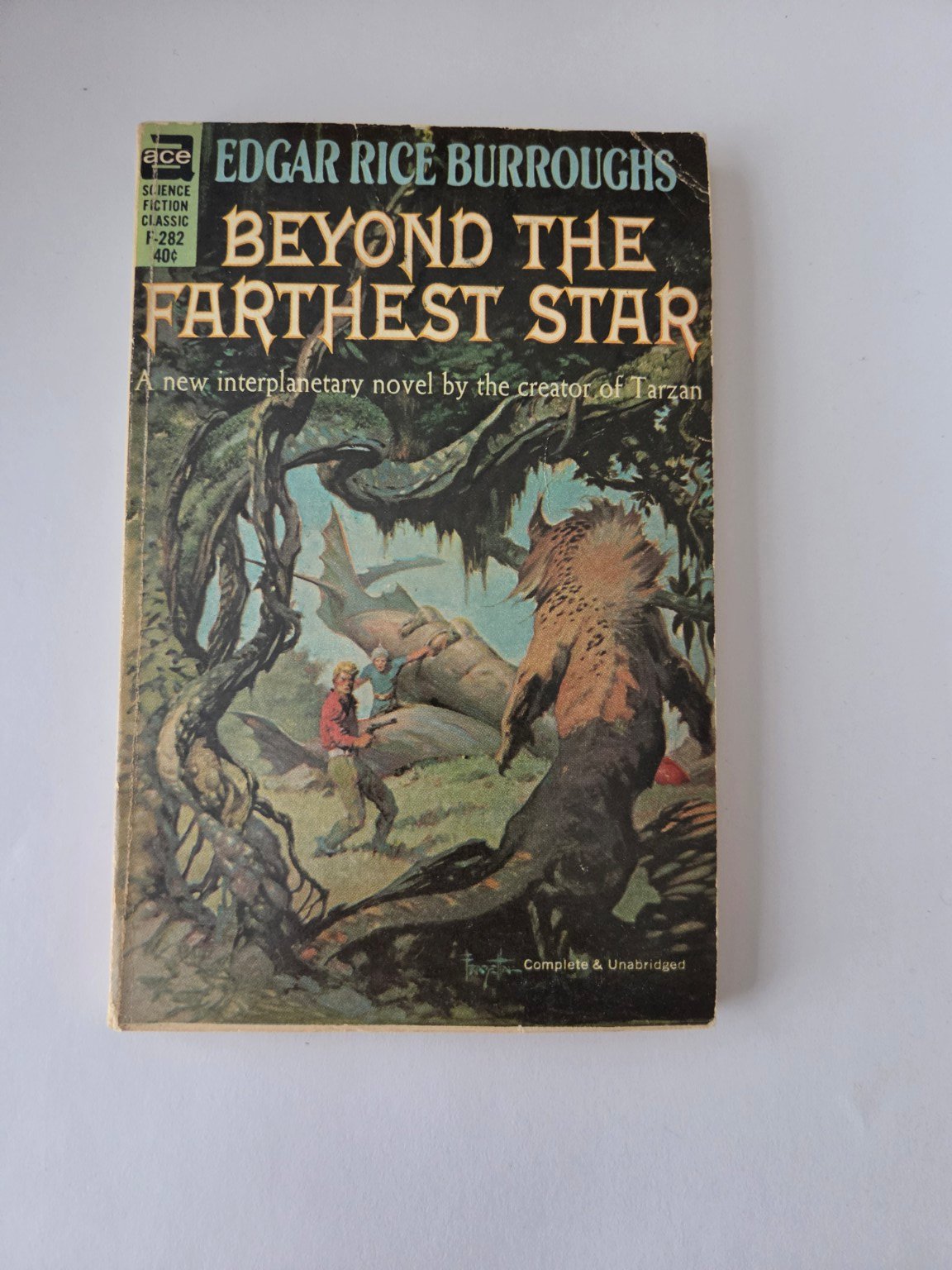 Vintage Edgar Rice Burroughs Beyond the Farthest Star – Ace Science Fiction Classic F-282 product image (1)