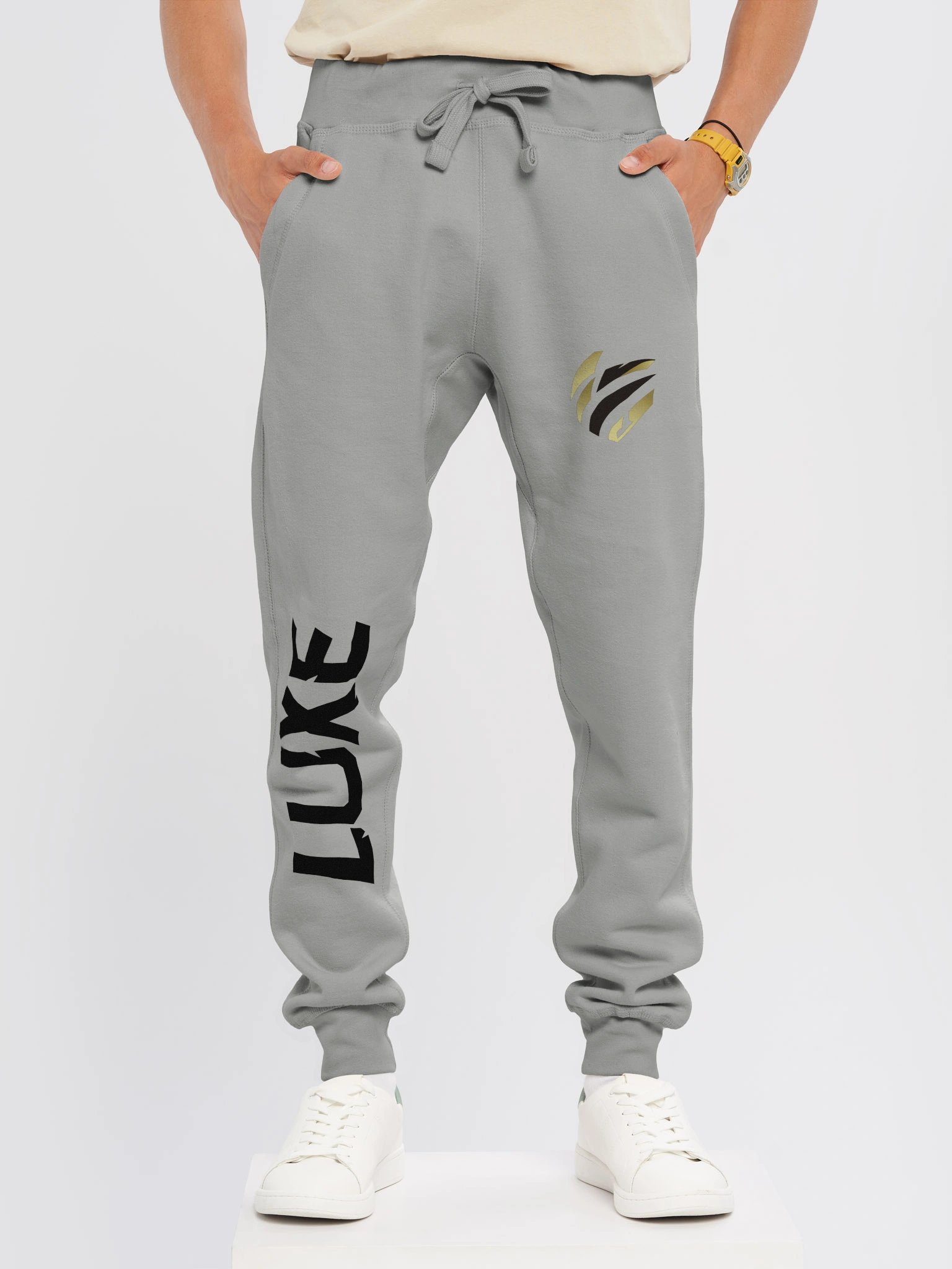 LUXE Core Signature Fleece Joggers — Light product image (3)