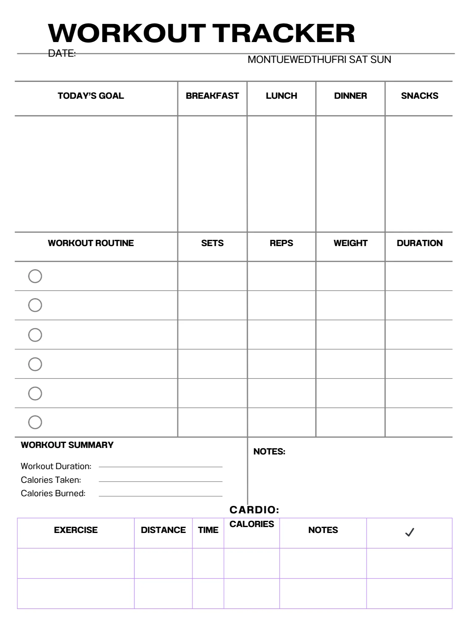 The Ultimate Workout Logbook: Track Your Exercises, Reps, Sets, and Progress Train Hard, Track Harder: A Daily Fitness & Workout Journal for Strength and Growth product image (1)
