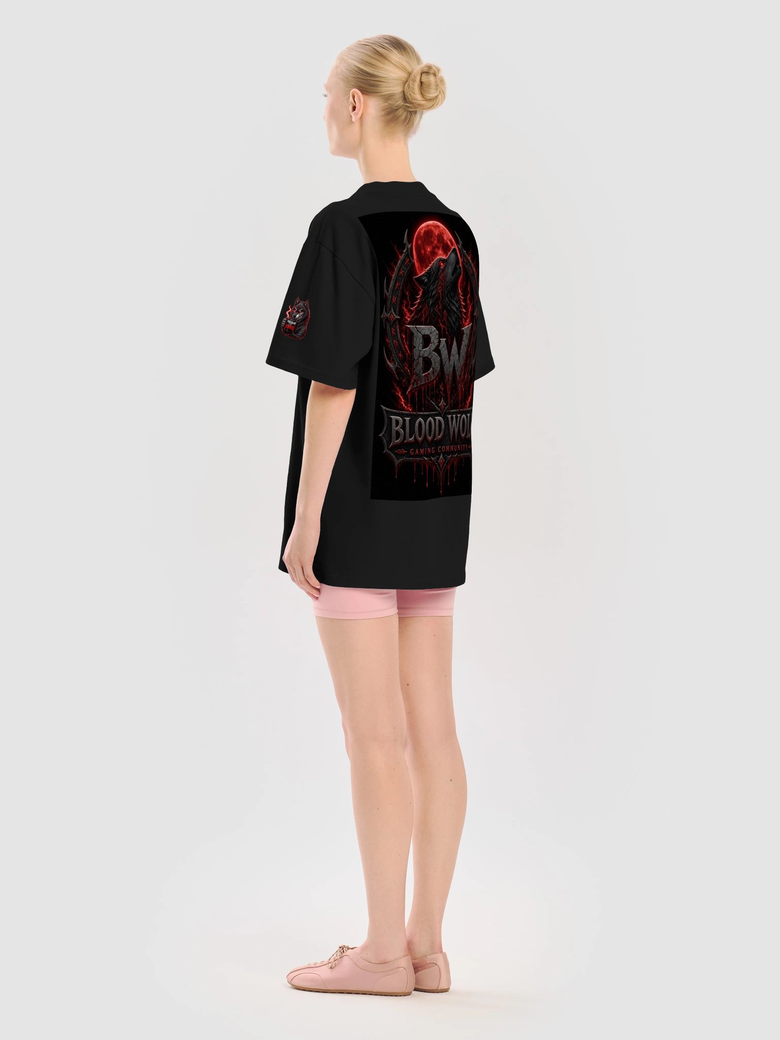 Blood Wolf Gaming Heavy Tee product image (46)