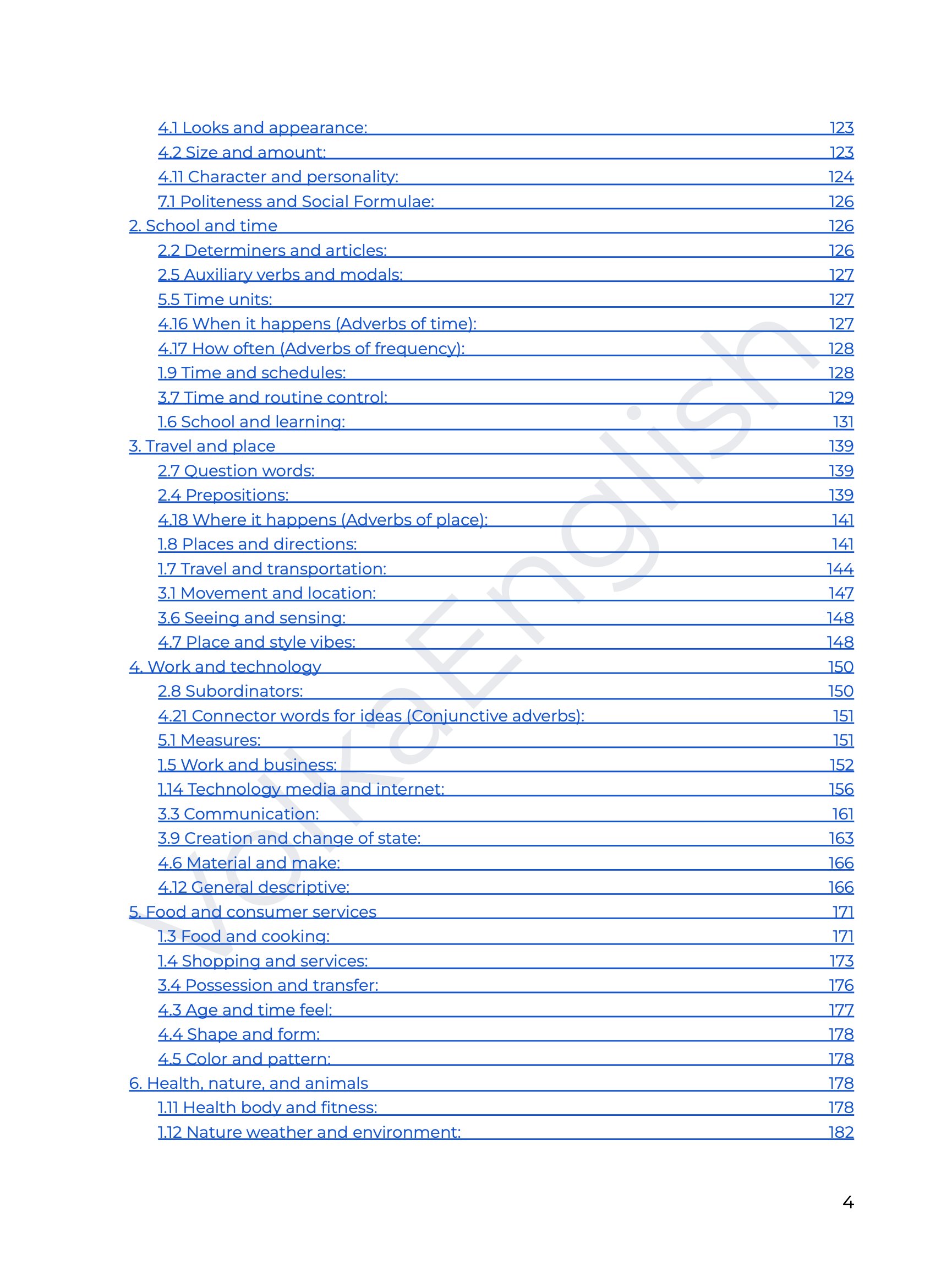3000 Most Common English Words Textbook (364 pages) product image (2)
