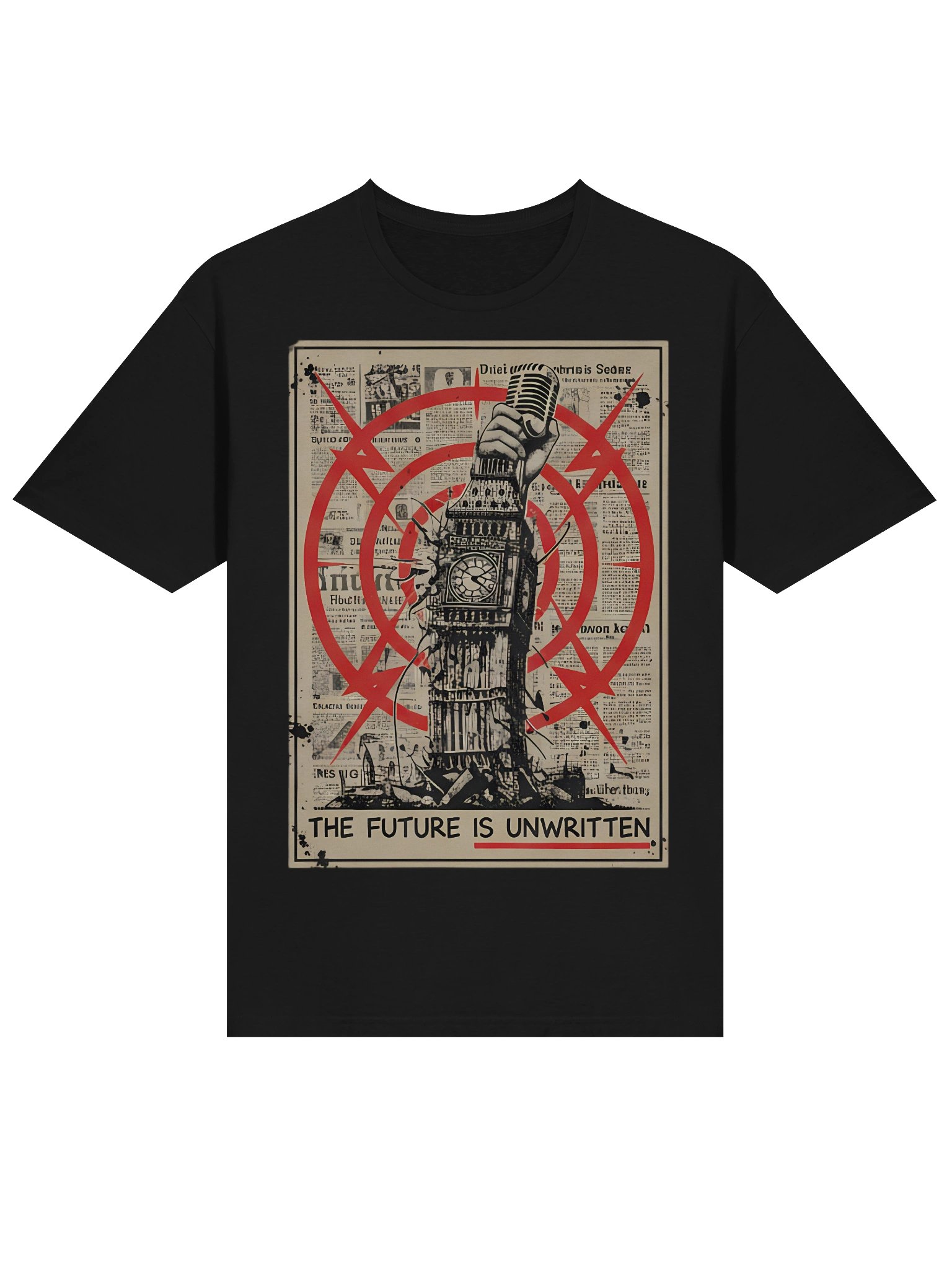 1979 Rebellion – Vintage Newspaper Aesthetic Grunge product image (2)
