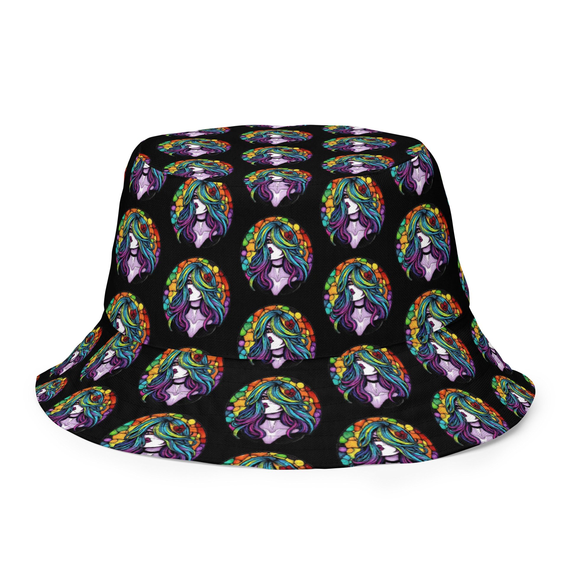 Stained Glass Dreams Reversible Bucket Hat product image (1)