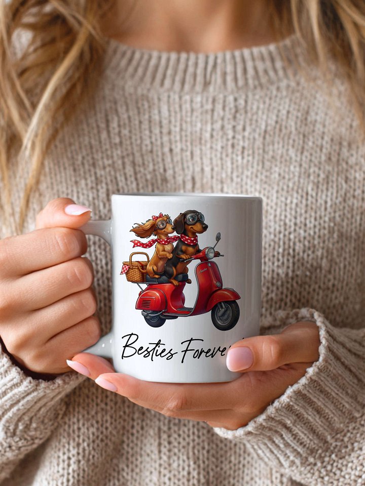 Besties Forever! Ceramic Mug – Romantic Valentine's Day or Anniversary Gift product image (1)
