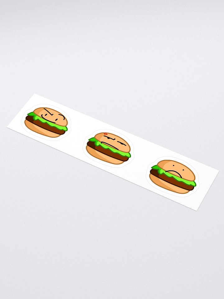 Battle For Henry Stickmin - Burger Sticker Sheet product image (1)