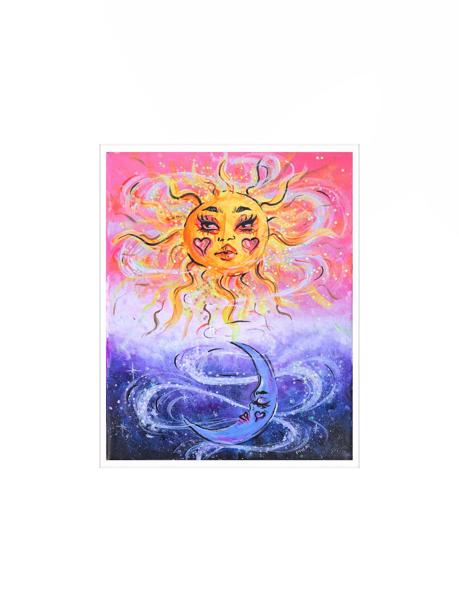 'sun and moon' art print product image (1)
