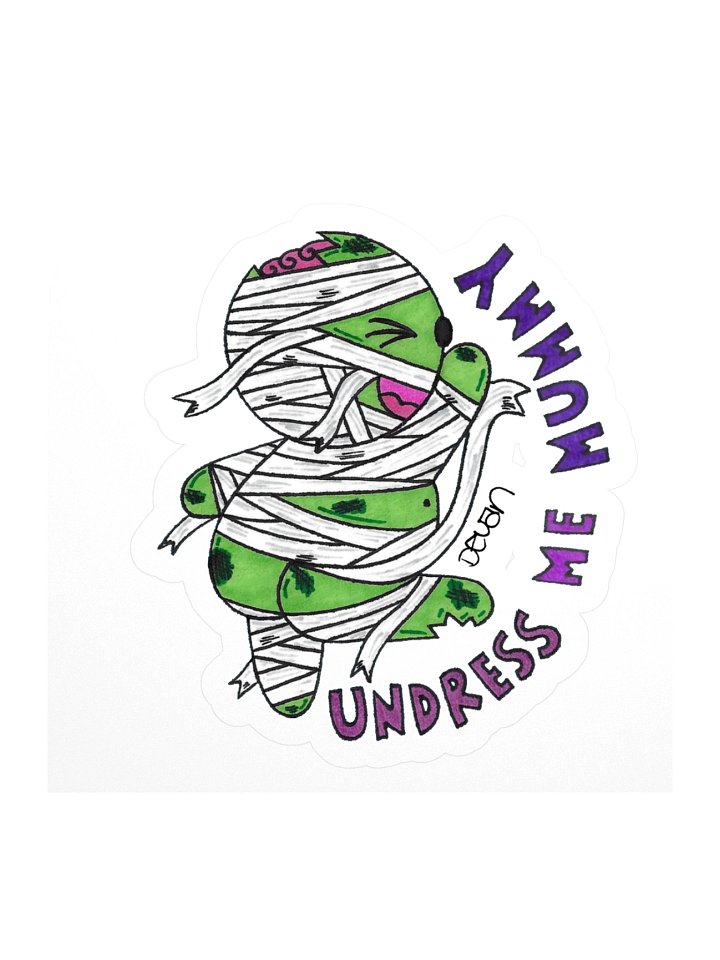 Undress Me Mummy 2 Sticker product image (1)