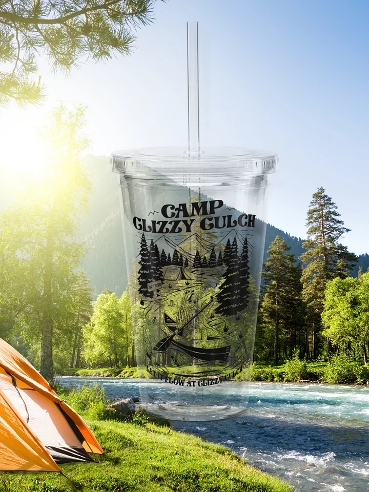 Camp Glizzy Gulch Plastic Tumbler product image (1)