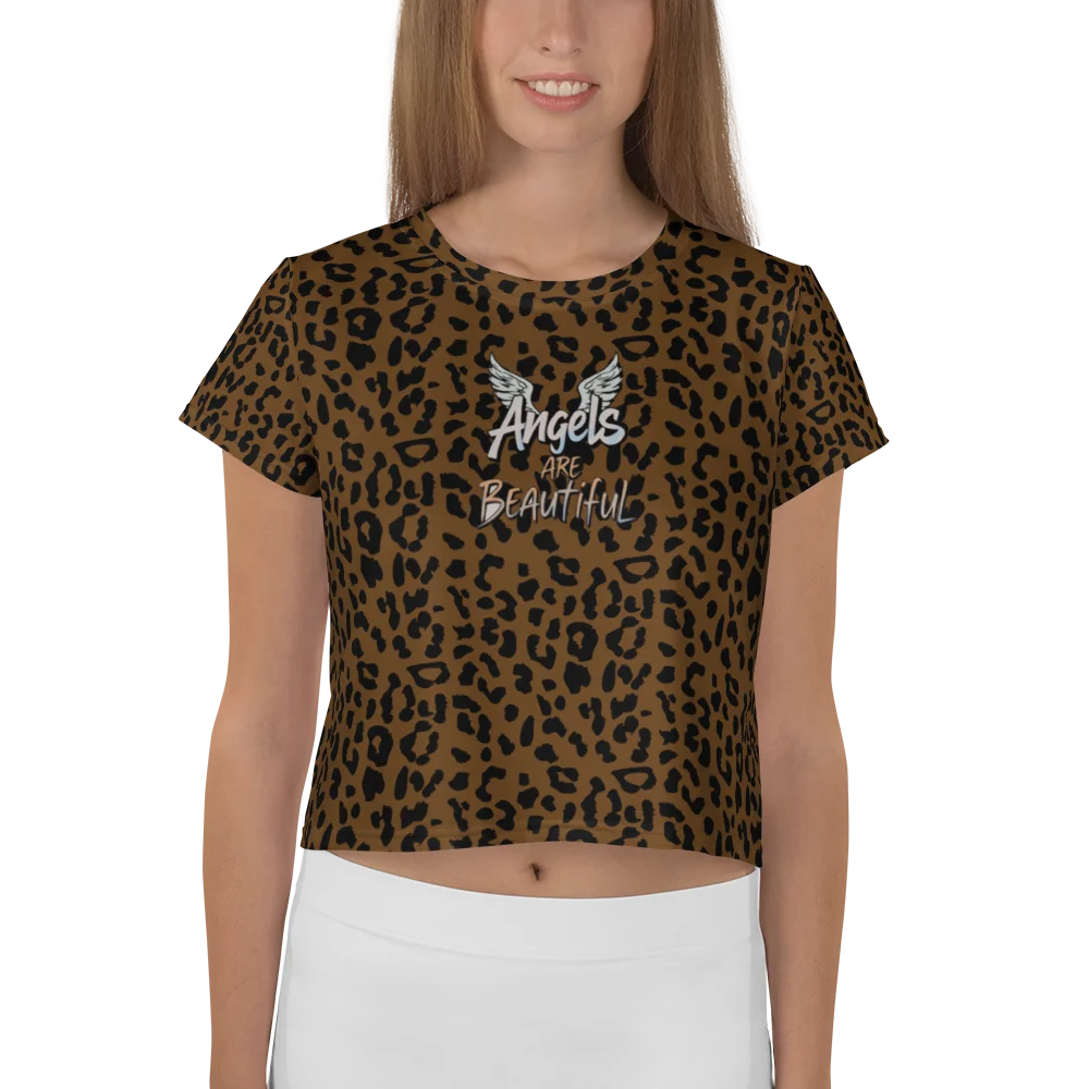 Angels Are Beautiful Leopard Print Top product image (4)