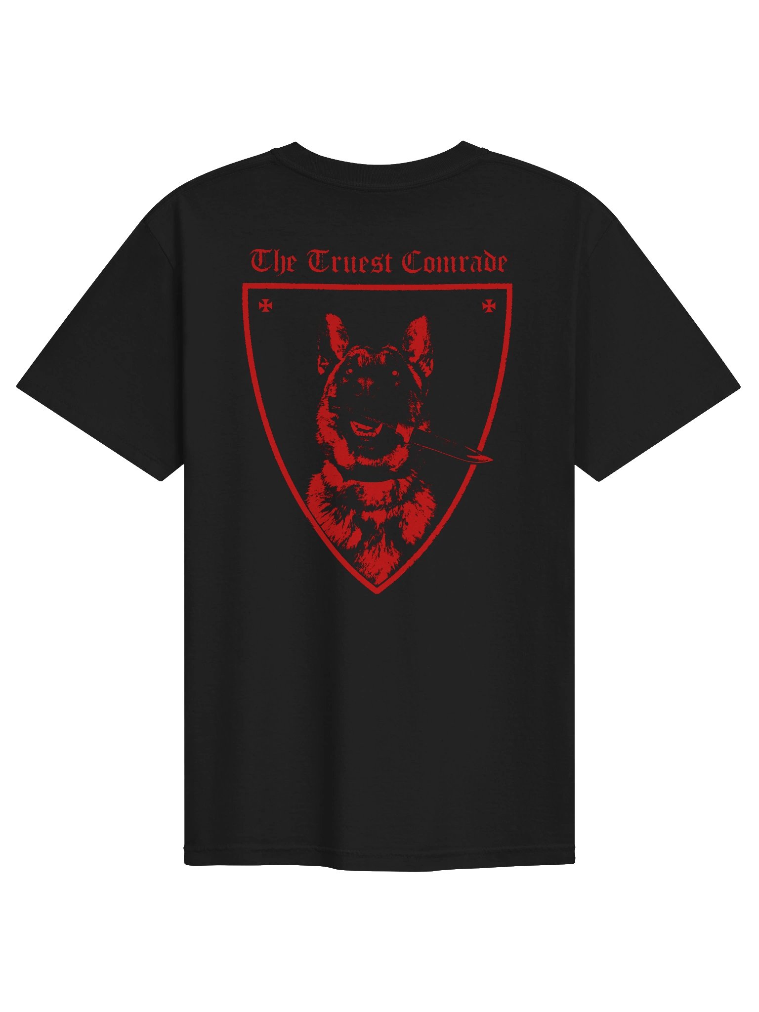 "COMRADE" TSHIRT BACKPRINT RED product image (2)