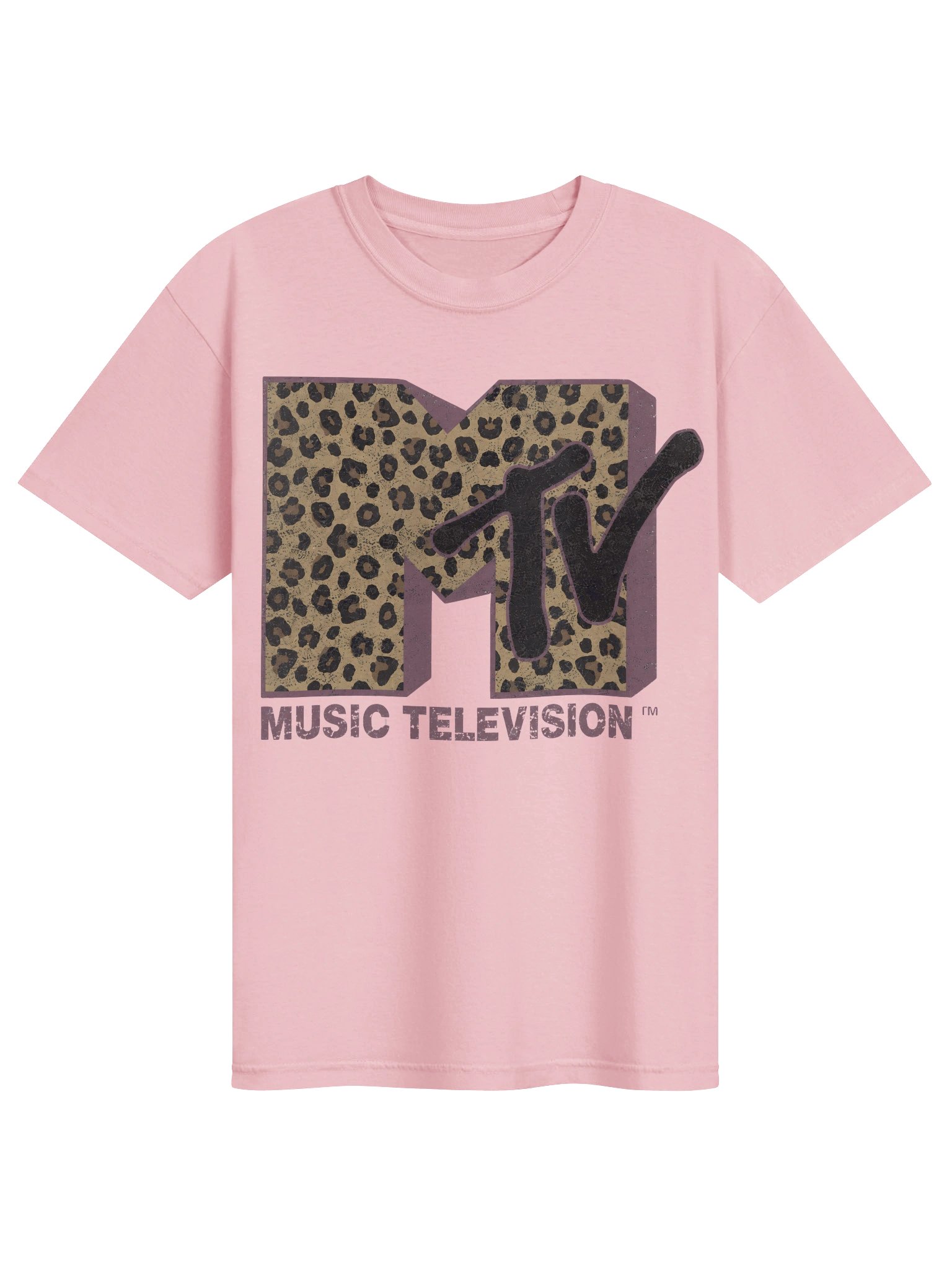MTV Classic Leopard Print Bold Logo Shirt, Music Television MTV Logo Tee, Retro 80s 90s Style MTV Tee, Disneyland Family Matching Tee product image (41)