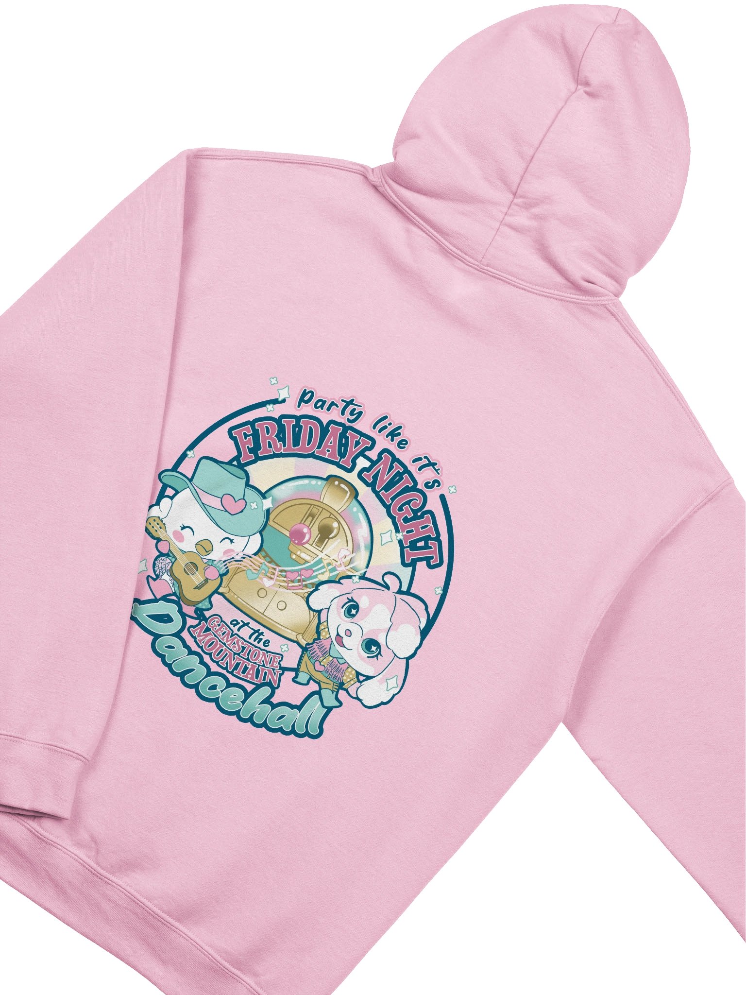 Friday Night at the Dancehall Hoodie (backprint) product image (4)