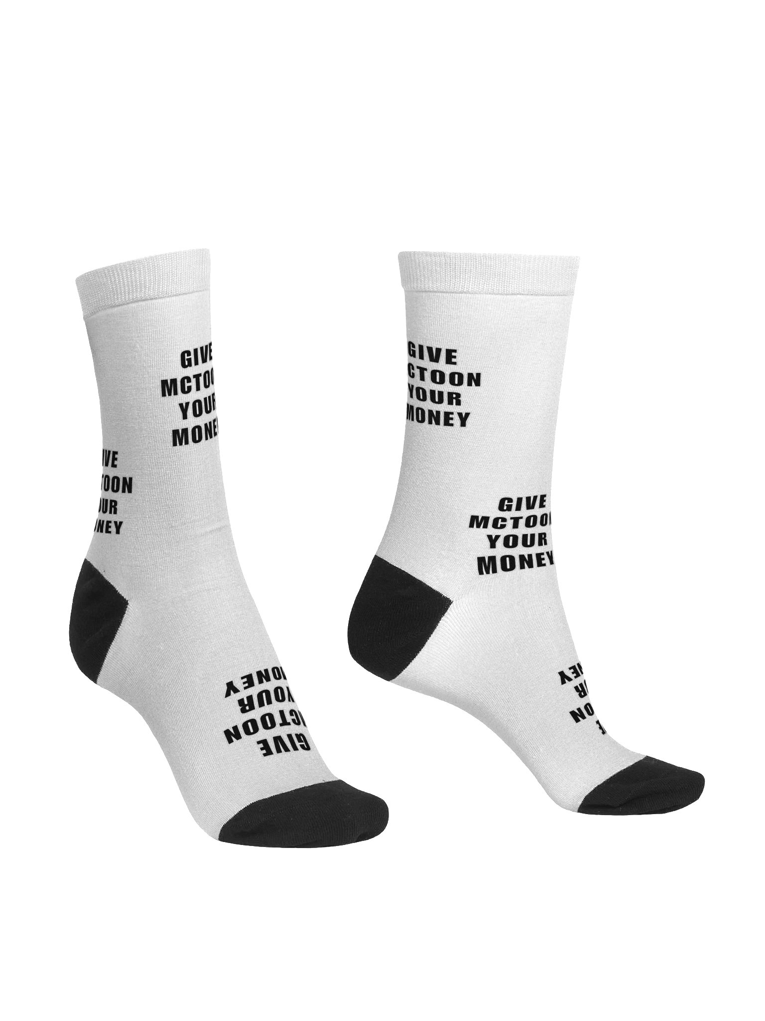 MC TOON FINANCIAL ADVICE SOCKS product image (3)