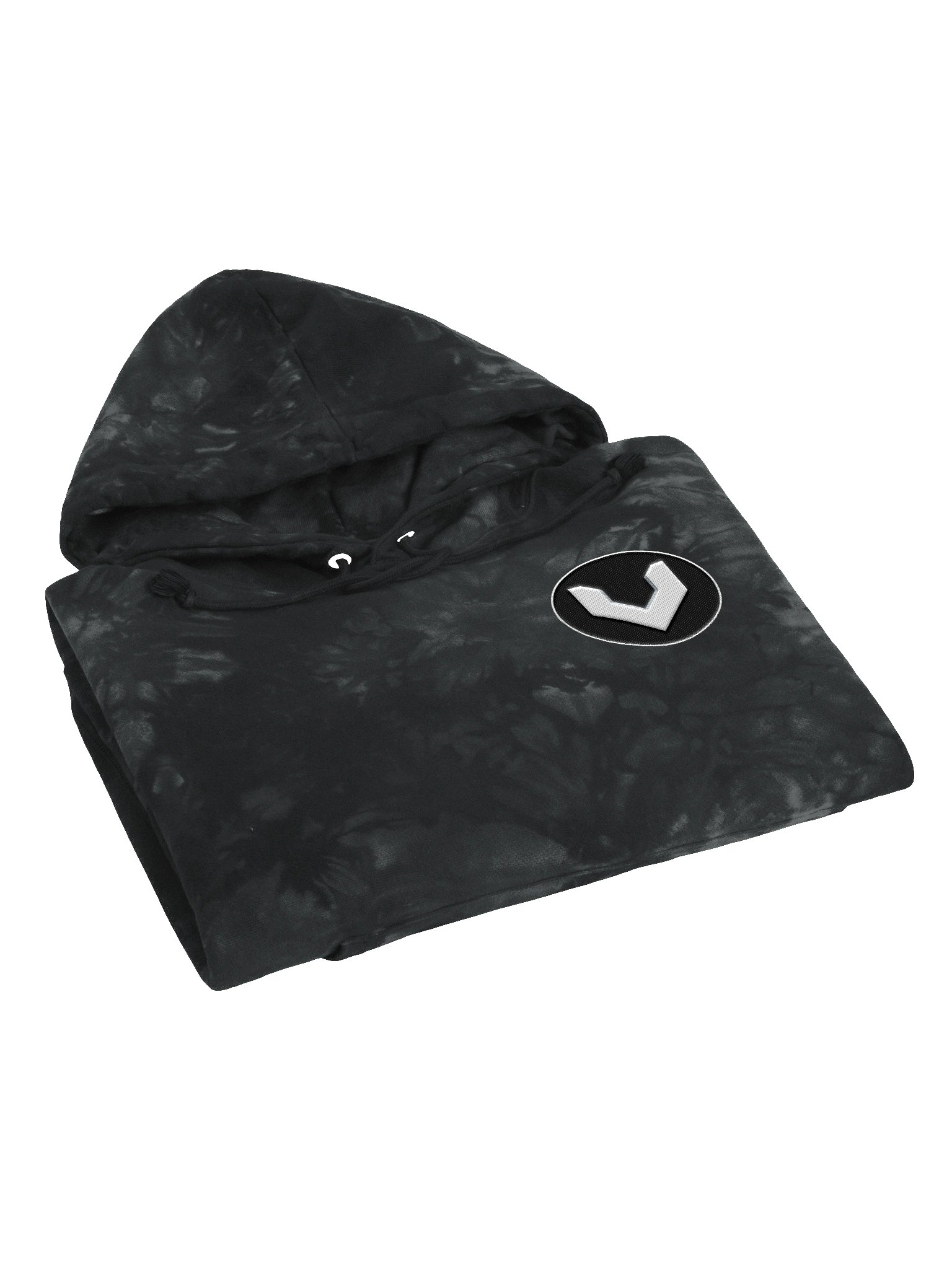 Velocity Black Tie-Dye Hoodie product image (3)