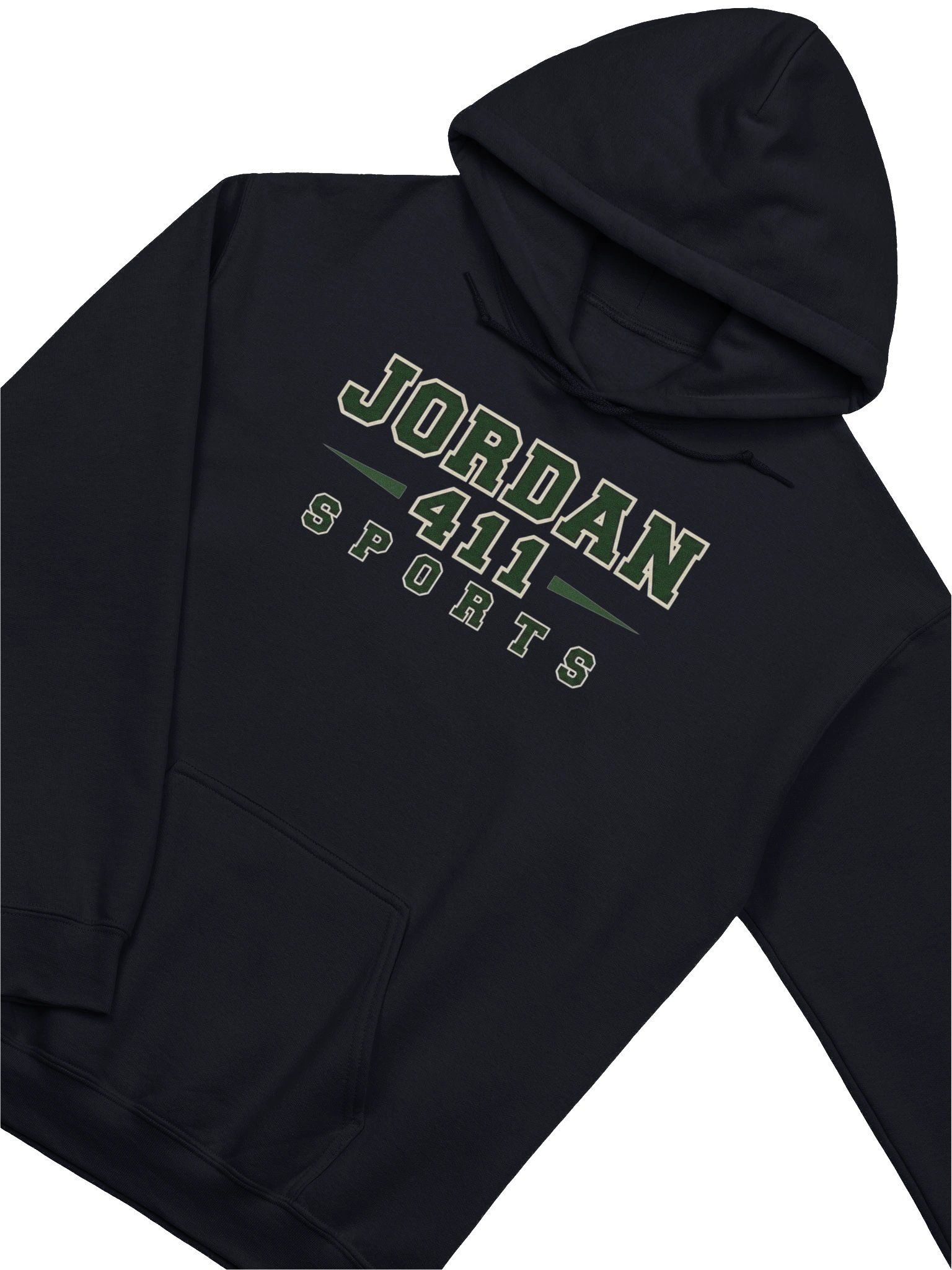Jordan 411 classic text hoodie product image (3)