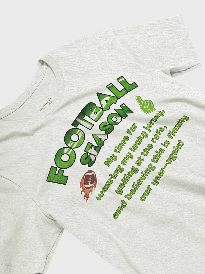Football Season – Lucky Jersey Energy Funny T-Shirt (Multiple Colors) product image (2)