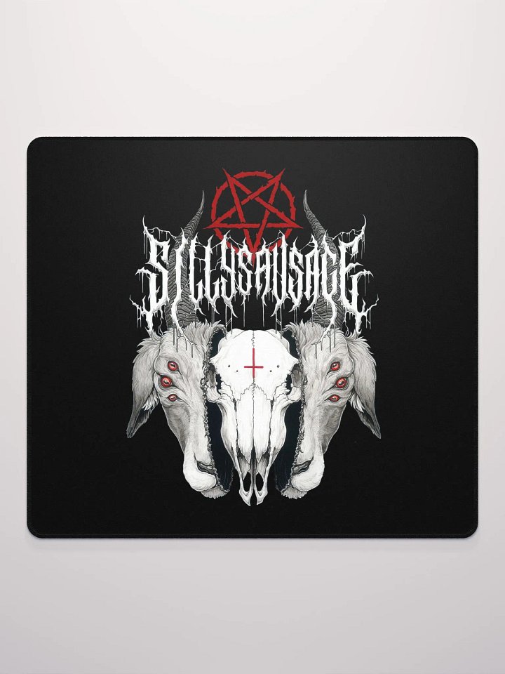 Sillysau5age Demonic Goat Mouse Mat product image (1)