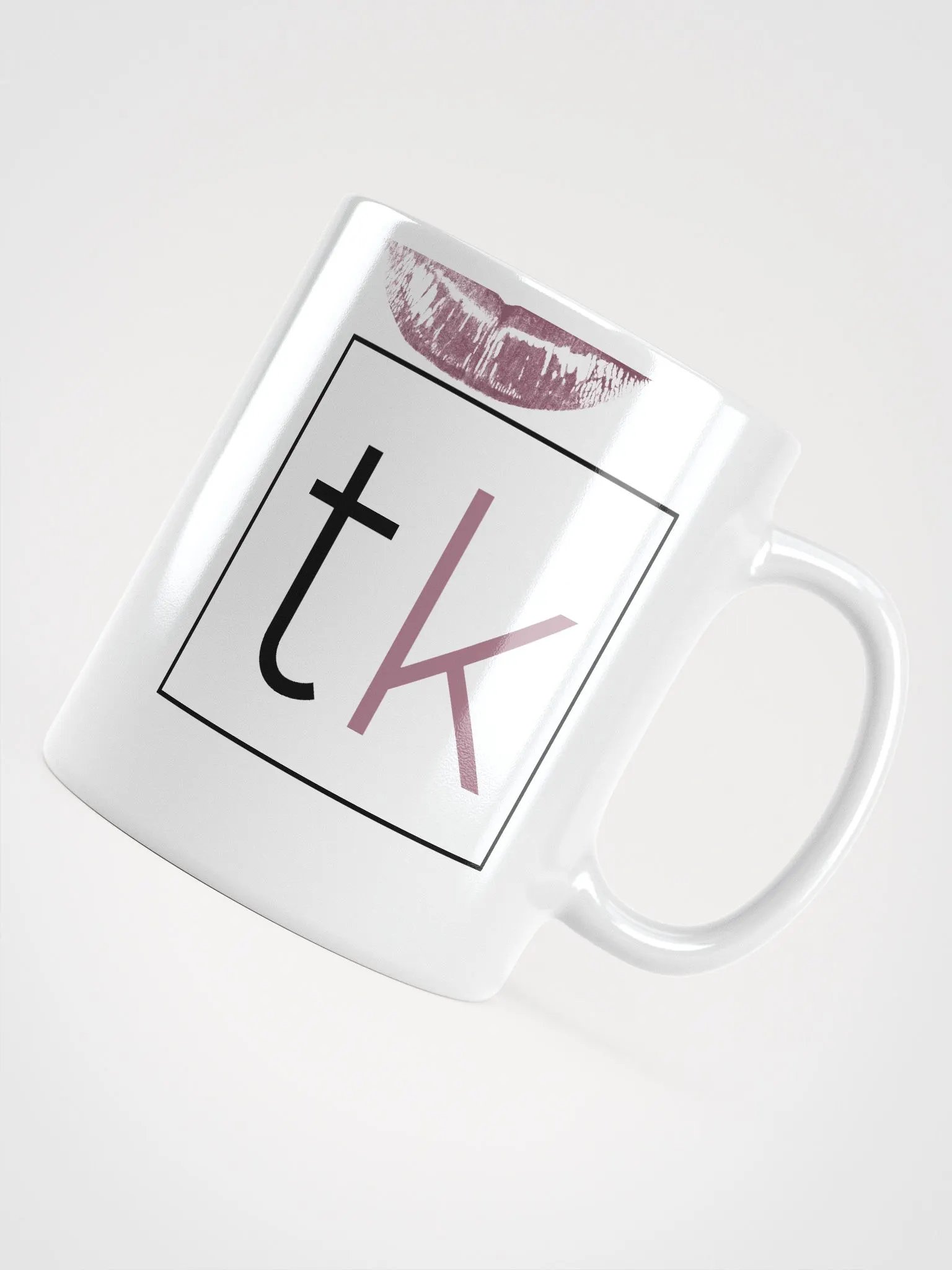 Tabatha Kiss Lipstick Mug (White) product image (4)