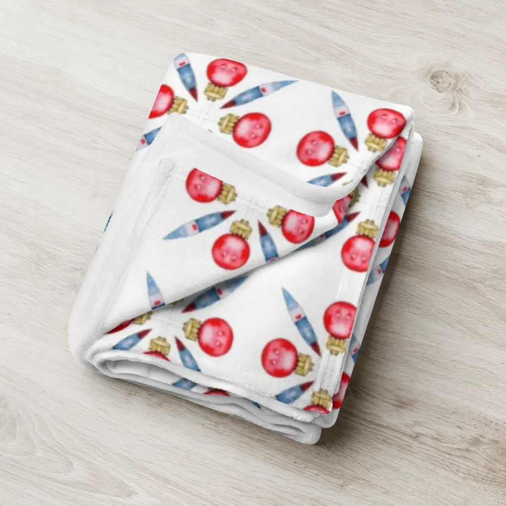 Festive Bauble Throw Blanket product image (7)