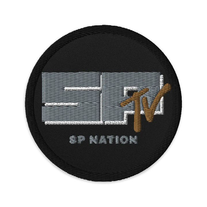 SP Nation Patch - Circle, Grey and Brown product image (1)
