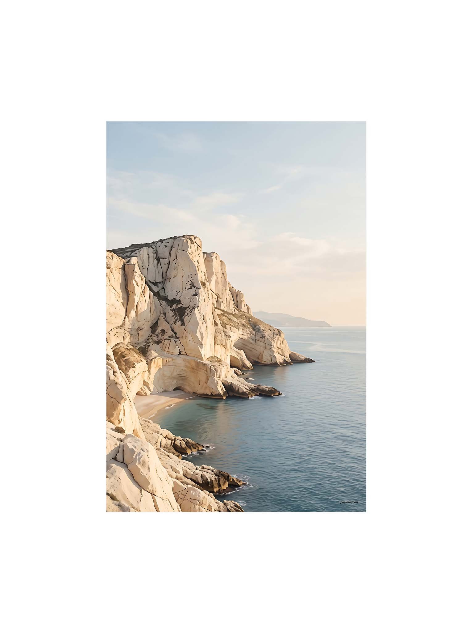 Limestone Coast - Mediterranean Modern Wall Art product image (1)