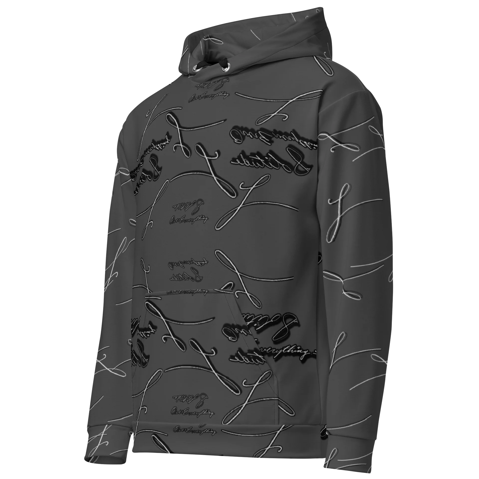 Space Coal Grey Solitude Over Everything V1 Hoodie product image (4)