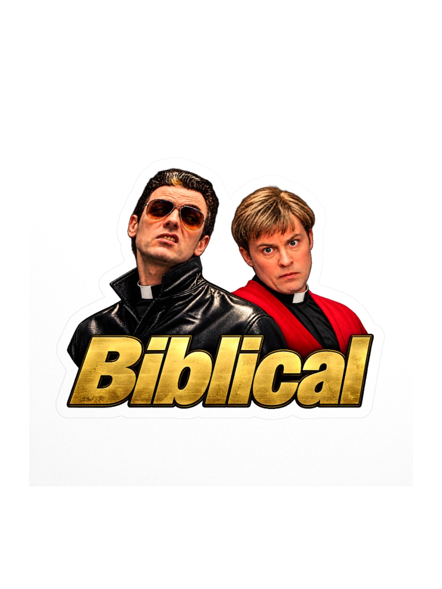 Biblical Sticker | Slane ’27 Britpop Inspired Laptop Sticker product image (1)