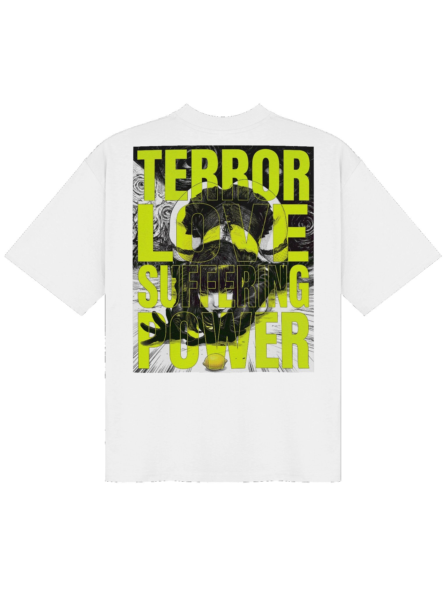 TERROR & LOVE LEMON Organic Oversized Light T-Shirt product image (1)