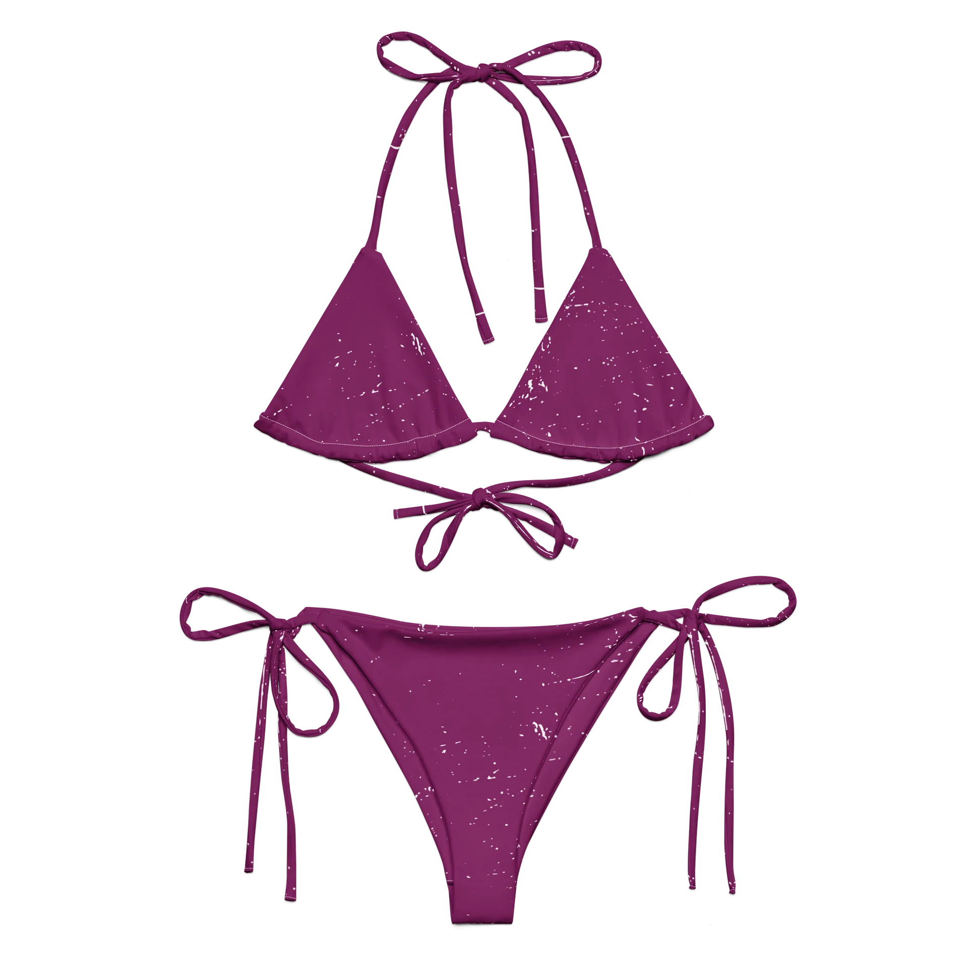 His House String Bikini Set - "Mauvelous" product image (9)